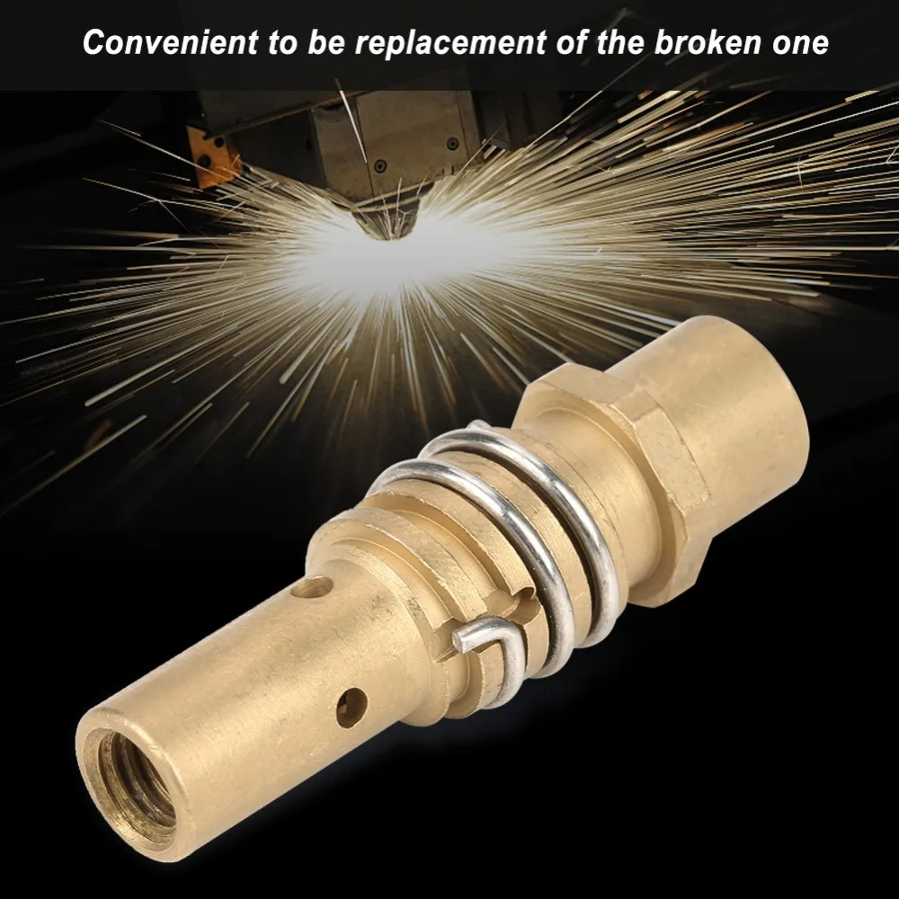 10pcs Brass MIG Welder Consumable Convenient Replacement 15AK Welding Torch Accessory MIG Welding for for 15AK