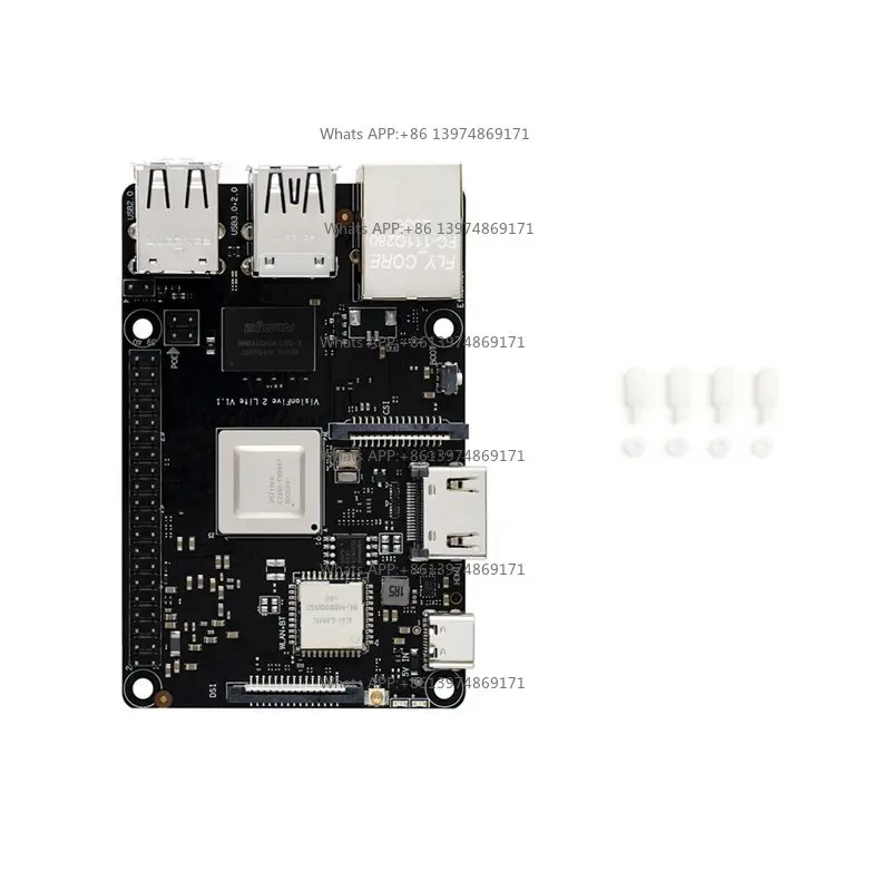 ABAC-For Visionfive2 Lite RISC-V Development Board AI Starfive LPDDR4 3D GPU Integrated Wi-Fi 6+ BT 5.4 JH-7110S