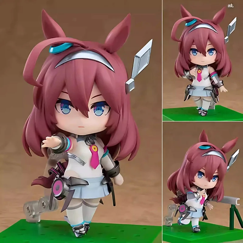 Neue Nendoroid 2665 Mihono Bourbon Uma Musume Pretty Derby Q-Version Bewegliche Gelenk-Anime-Actionfigur Sammlerstück Modellspielzeug