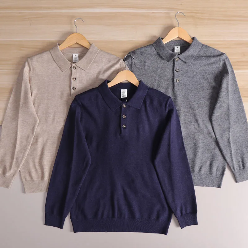 

Итальянский простой свитер Ne, мужской осенне-зимний теплый ретро универсальный повседневный цветной длинный светящийся вязаный свитер