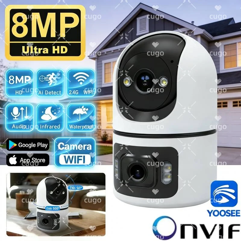 8MP Wifi Ip Camera …