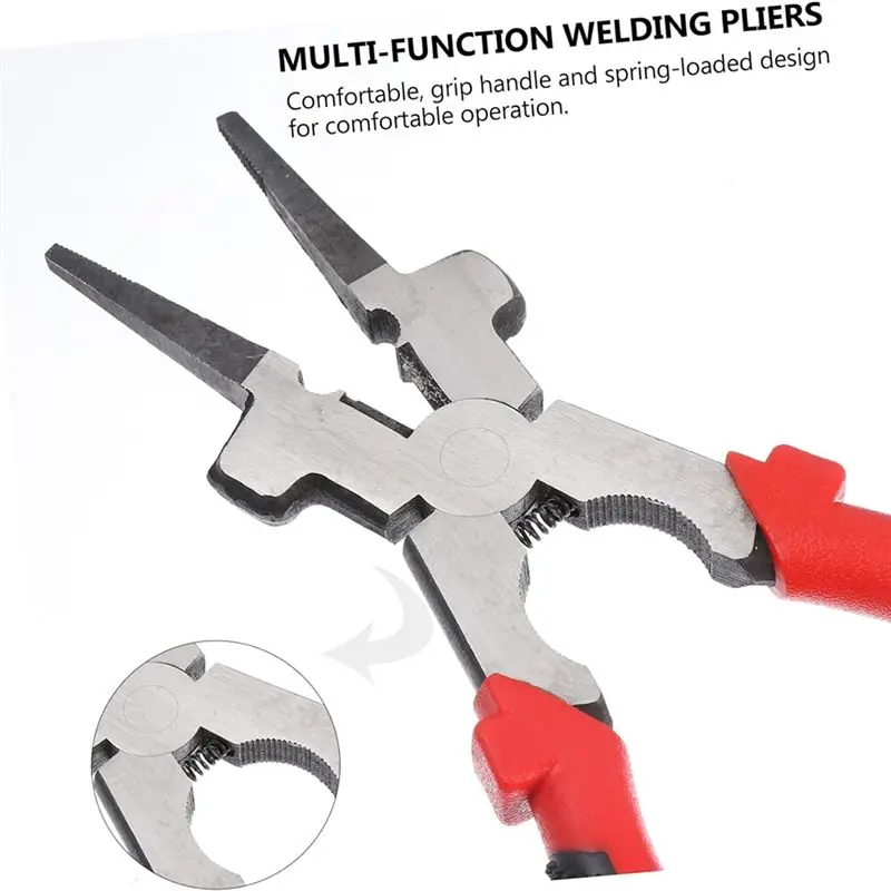 Multifunction MIG Welding Pliers 8Inch With Insulated Handle, Mig Nozzle Cleaner-[A04I Tools]
