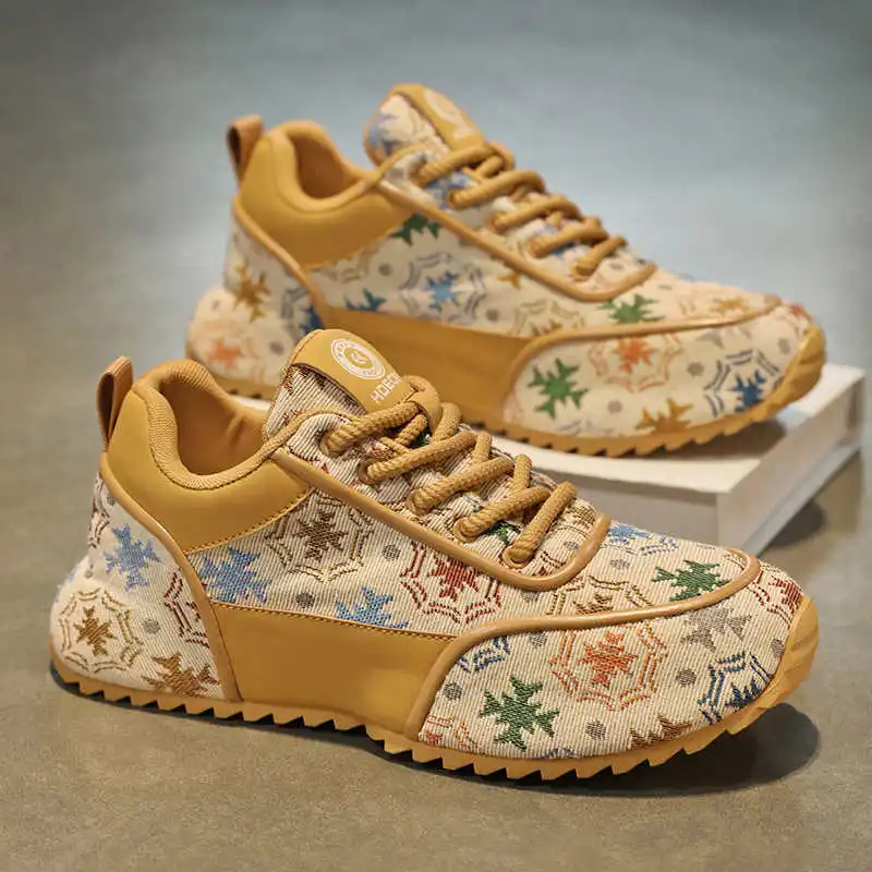 

Мужские демисезонные кроссовки-ботинки с нескользящей подошвой, оригинальные спортивные кеды класса люкс