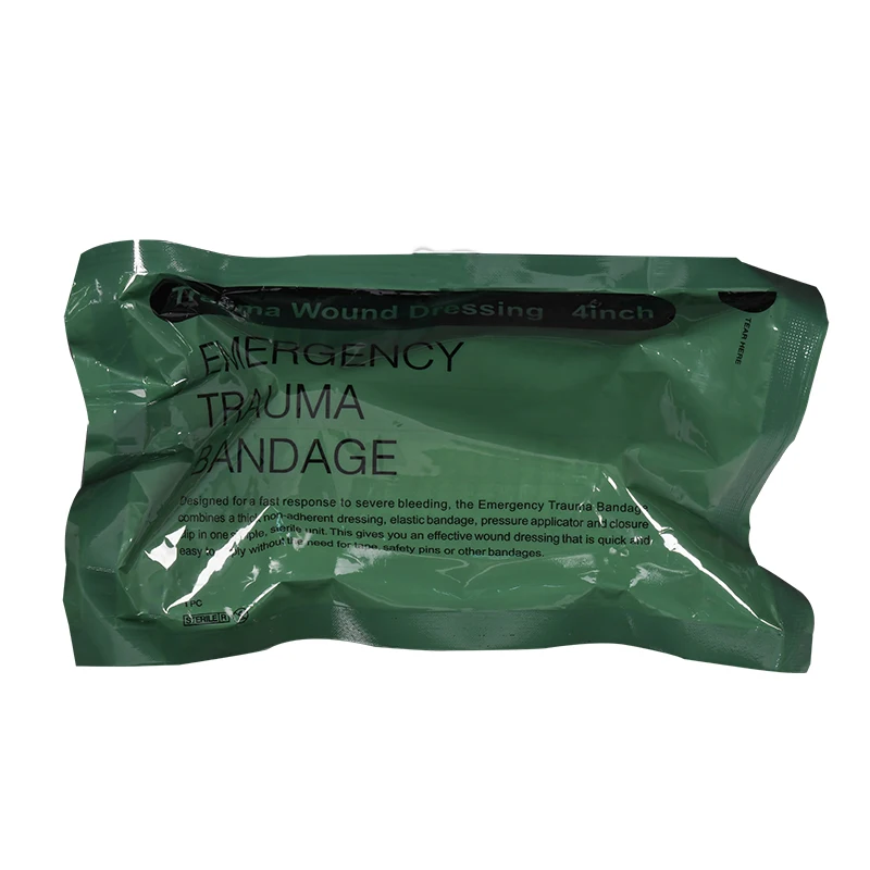 

First aid hemostatic emergency elastic bandage sterilization outdoor emergency tactical rescue bandage for external use
