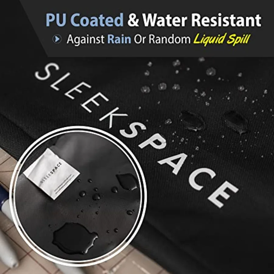 Elegante estuche de cartera de arte espacial: cartera profesional suave con múltiples asas para almacenamiento seguro de obras de arte y presentación ideales