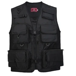 Tactical 2026 sport fishing jacket, quick drying mesh vest, multi pocket mesh vest,outdoor vest, multi pocket summer mesh vest