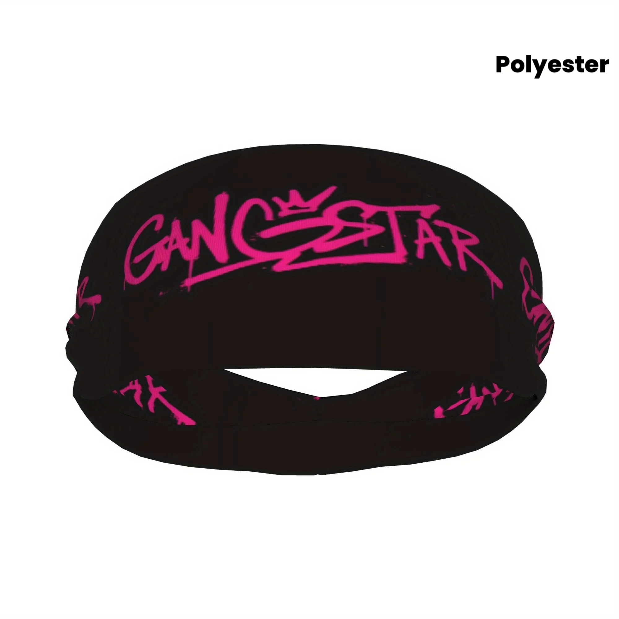 

Спортивная повязка на голову унисекс с граффити-принтом, влагоотводящая, эластичная, дышащая, из полиэстера, идеально подходит для йоги, тренажерного зала, бега и активного отдыха на природе.