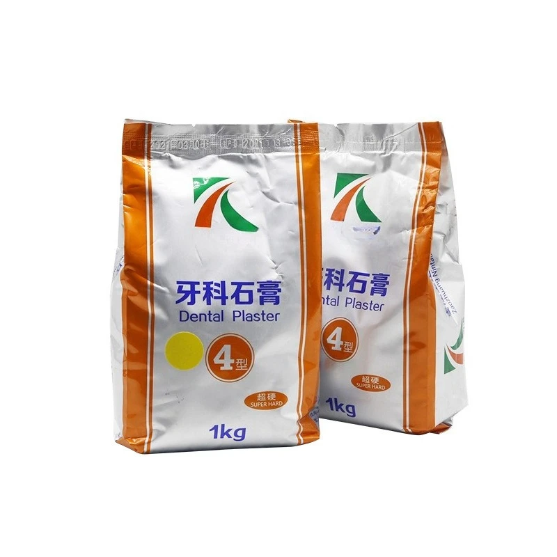 1kg/pack Dental Super Hard Plaster Type 4 Denture Casting Crown Special Dental Porcelain Gypsum Powder Dental Consumables