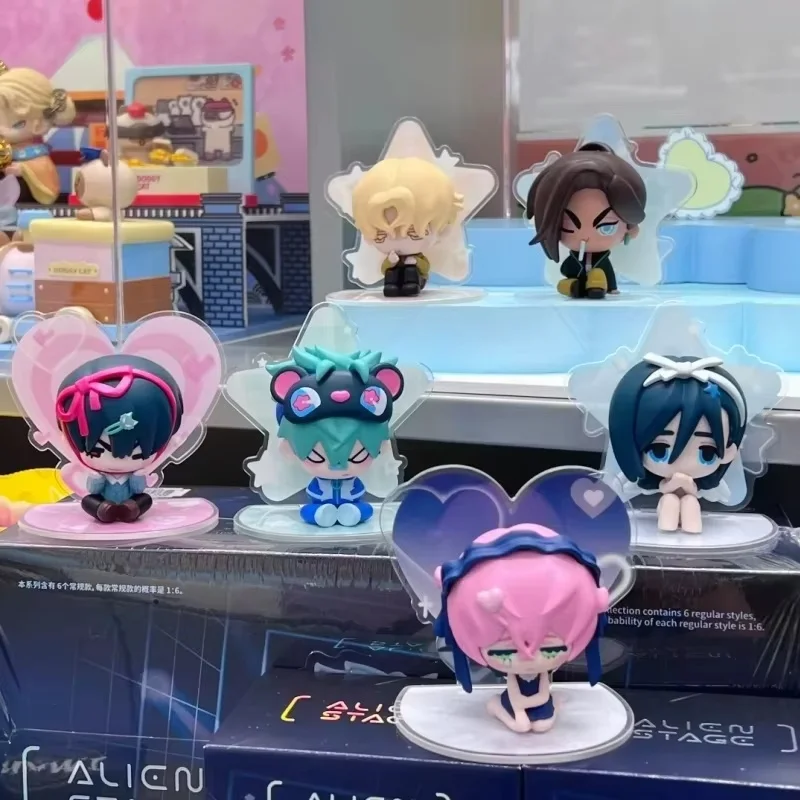 

In Stock Genuine Alien Stage Free Stage Series Blind Box Anime Character Surprise Mystery Box Mini Model Cute Gift Fast Shipping