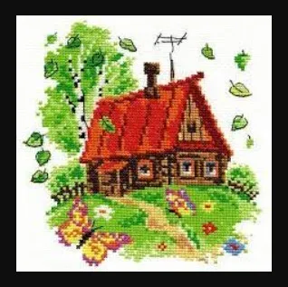 Needle's splendid summer scenery 24-26 counted  14CT 18CT 25CT 22CT Cross Stitch Sets DIY Chinese Cross-stitch Kits Embroidery