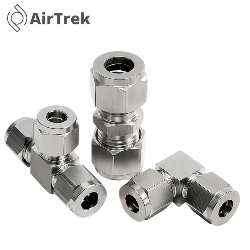 

Компрессионный наконечник из нержавеющей стали 304, конический наконечник из ПУ/PM/PV для соединительных деталей труб 6/8/10/12/14 мм