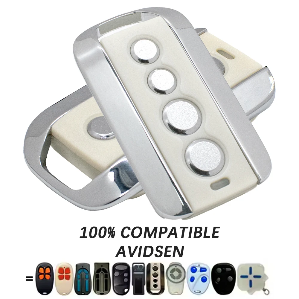 AVIDSEN 104257 Remote Control 433.92MHz Rolling Code 4 Button Garage Gate Transmitter