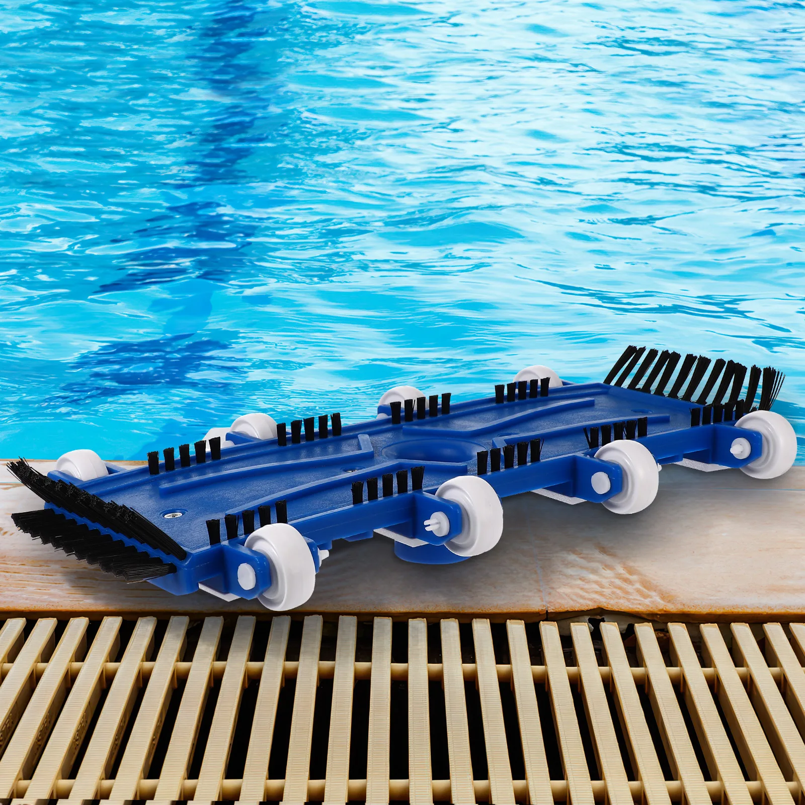 رأس مكنسة كهربائية يدوية احترافية شديدة التحمل لمعدات تنظيف حمام السباحة أداة مكنسة كهربائية ممتازة