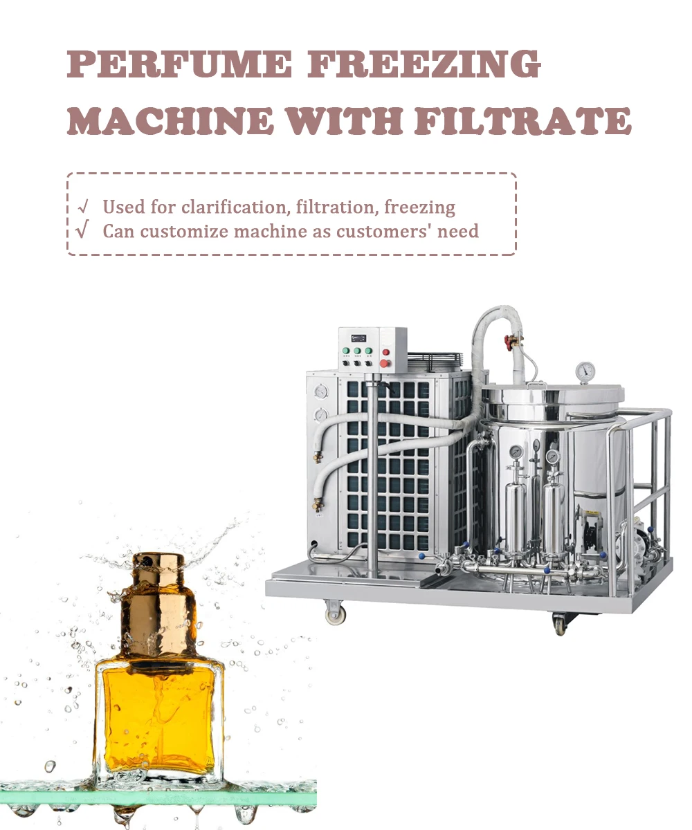 Direct Factory Vacuum Perfume Liquid Produce Line Perfume Glass Bottled Making Machine Line Perfume Filling Machine