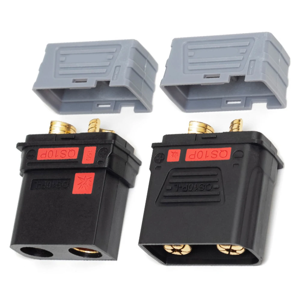 QS10PL For battery Connector with Dust Cover 210A Continuous Current and 500A Max for Remote Control Toys and Drones