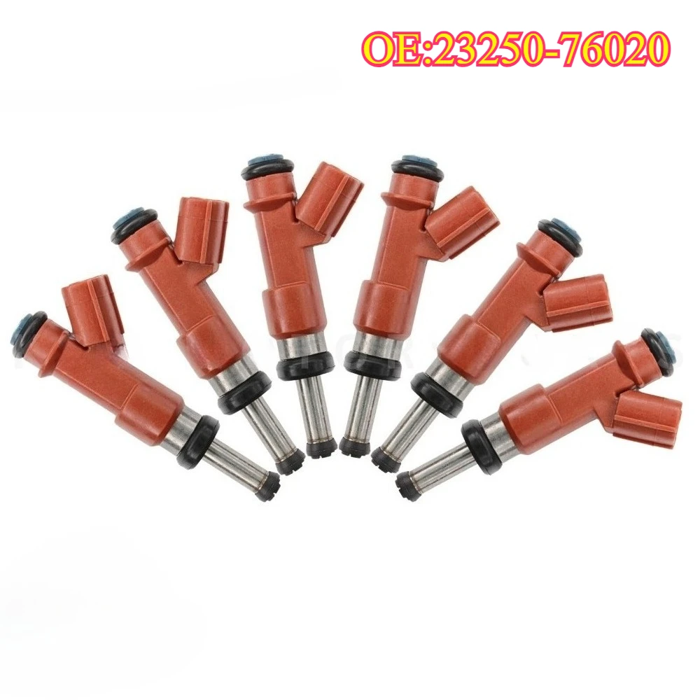

High quality New For 23250-31050 1/4/6Pcs Fuel Injector 23250-31050 for 07-10 Toyota Camry RAV4 Lexus ES350 3.5L