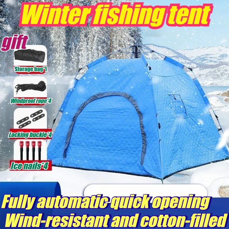 Fishing Equipment You Need - Ice Fishing Winter Fishing Tent Outdoor