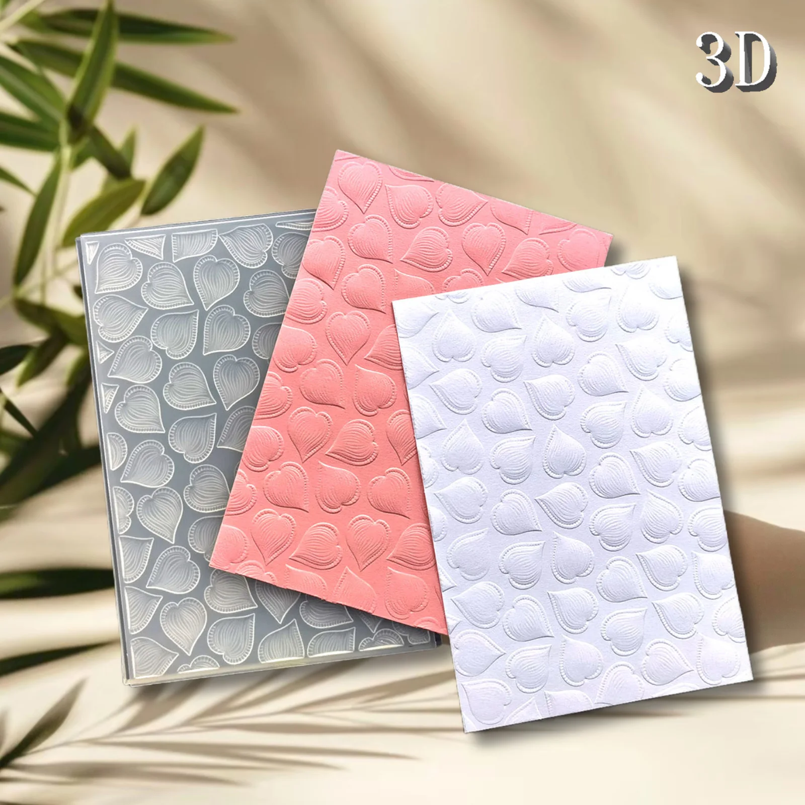 

Файл для 3D-тиснения Love Seamless Flower — подходит для изготовления карточек и альбомов — прочный пластик, легко печать — идеально подходит для