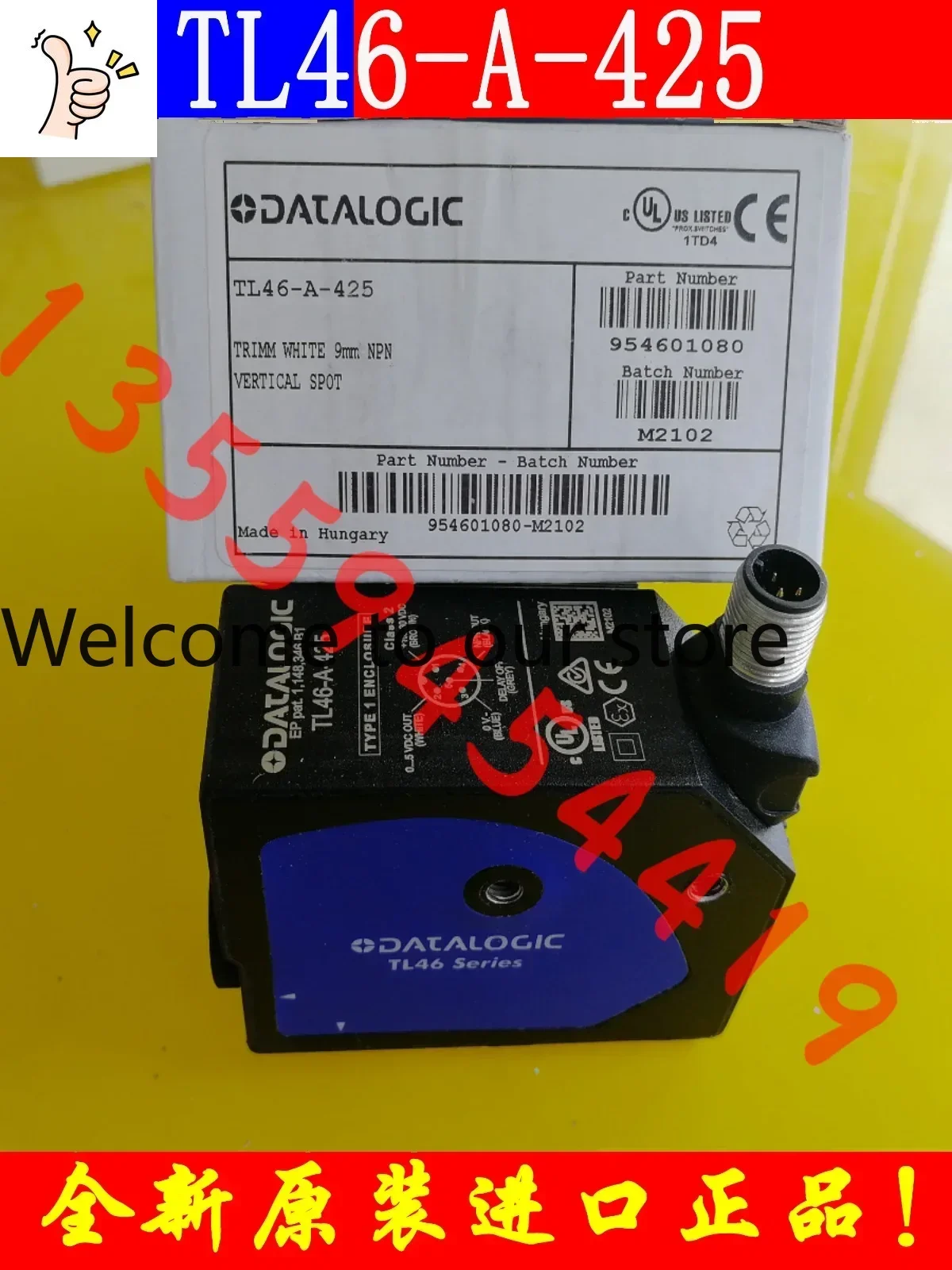 2026.4 Delijie Color Label Sensor TL46-A-425, Original And Authentic, Free Shipping, Negotiated Order SC-A1-03-G-03