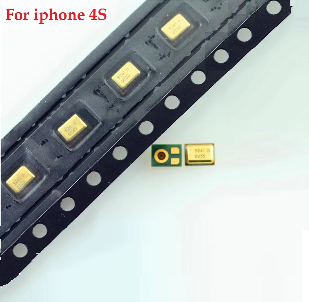 Geniune speak microphone inner For iphone 4 4S 5 5s 6 6s 7 8 Plus Mic inner for iphone X XS MAX XR microphone chip Replacement