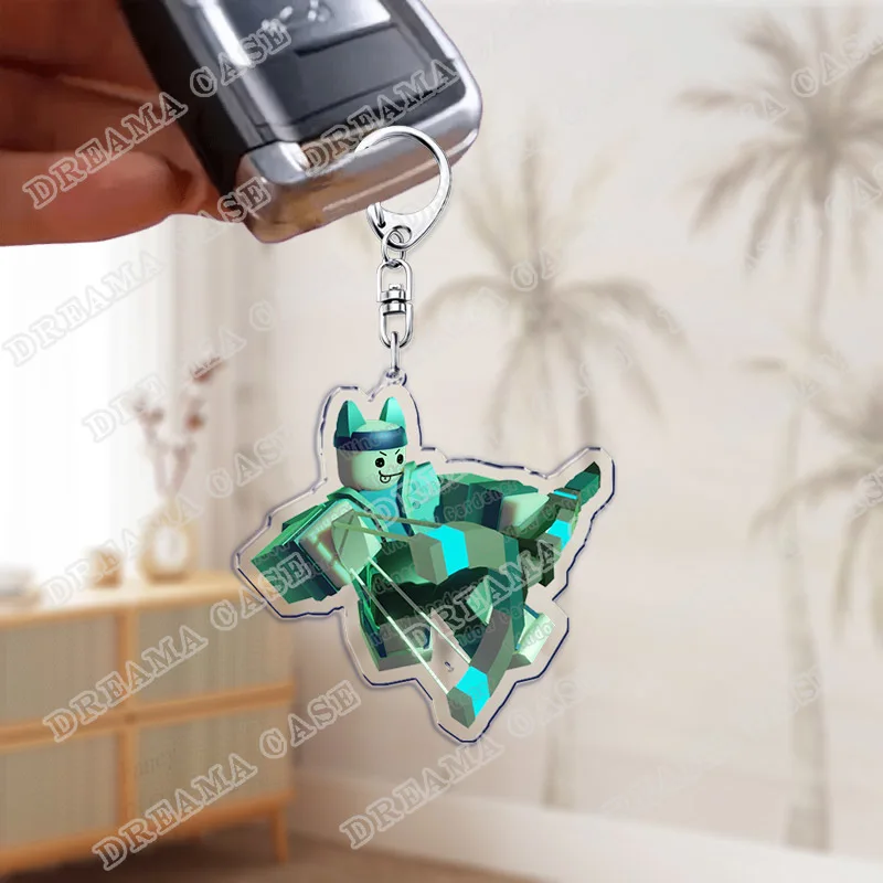 تتجه لعبة الكرتون القتال Chibis سلاسل المفاتيح للإكسسوارات حقيبة Keyrings مجوهرات المشجعين الأصدقاء الهدايا