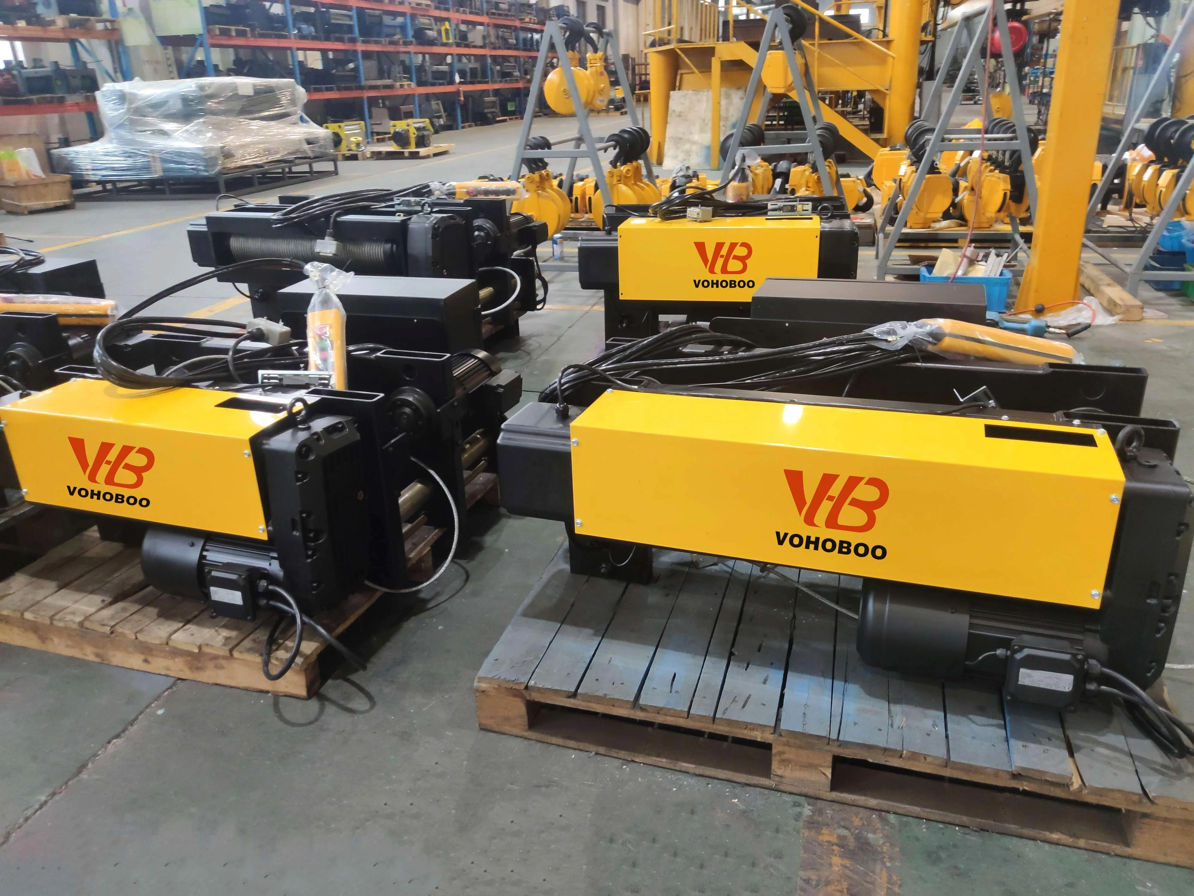 European Motor Lifting 380v 460v 3M-30M 1/ 2/ 3/5/ 10ton 20ton European Type Girder Electric Hoist With Wire Rope