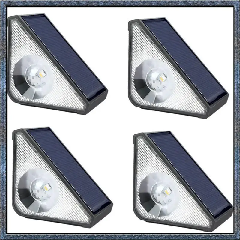 Aug. 4Pack Solar Step Lights For Outside,Solar Stair Lights For Step,Stair,Patio,Yard,Deck,Wall