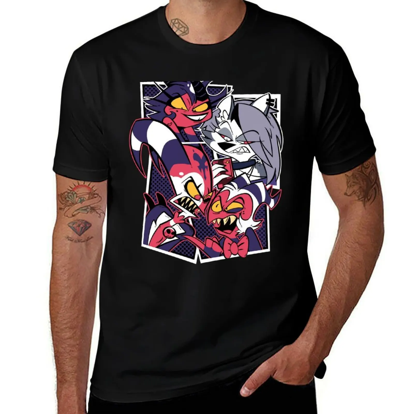 Impish Behavior T-Shirt Large Size Soft Cotton T-Shirt