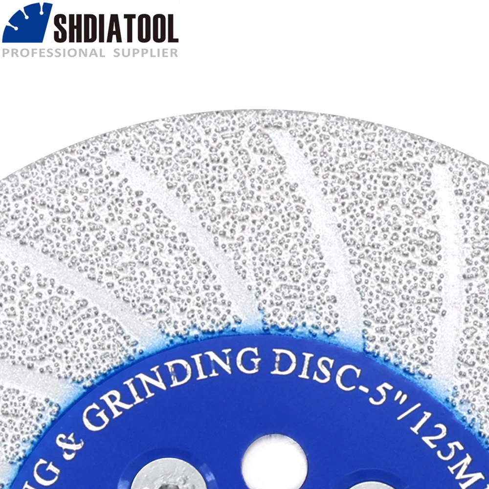 SHDIATOOL 1pc Double-sided Diamond Cutting Grinding Disc 4\