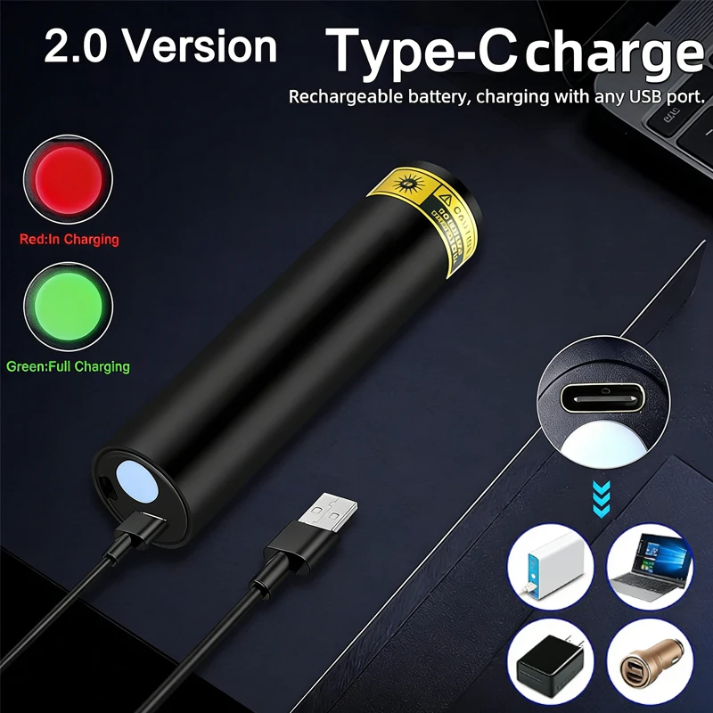 USB Charging Mini 365nm 395nm Blacklight UV Flashlight Ultraviolet Torch Cat Dog Urine Scorpion Ore Tinea Manicure Detector Lamp view 3