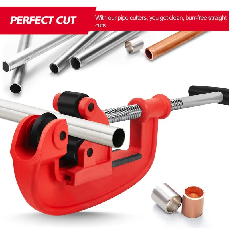 1PC Pipe Cutter, 15-50mm / 25-80mm Tubing Cutter, Heavy Duty Tube Cutter Tool for Cutting Copper,Aluminum Stainless Steel