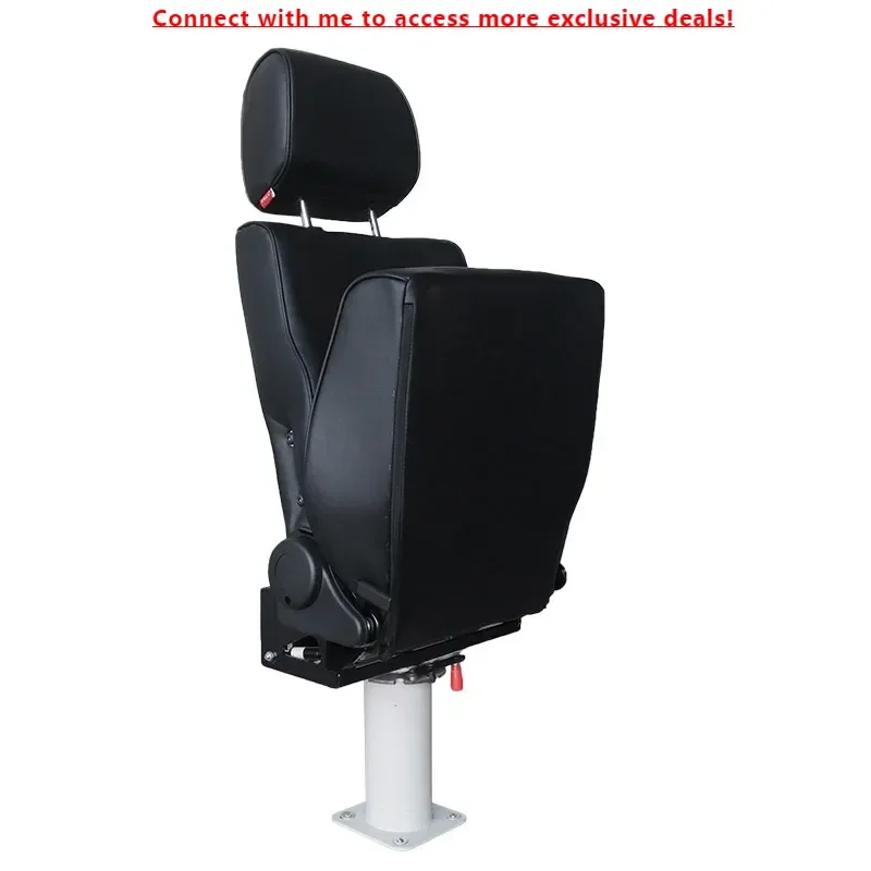

Black Color Ambulance Doctor Seat Flip-Up And Rotatable Modified Car Seat