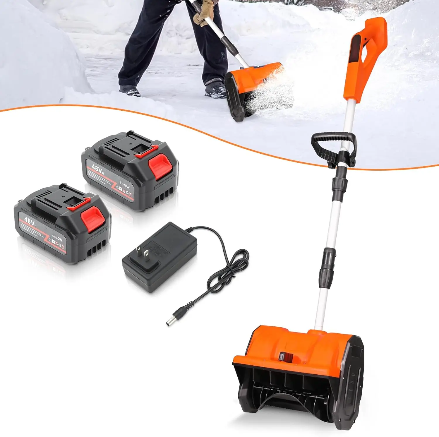 13" Cordless Snow S… - image