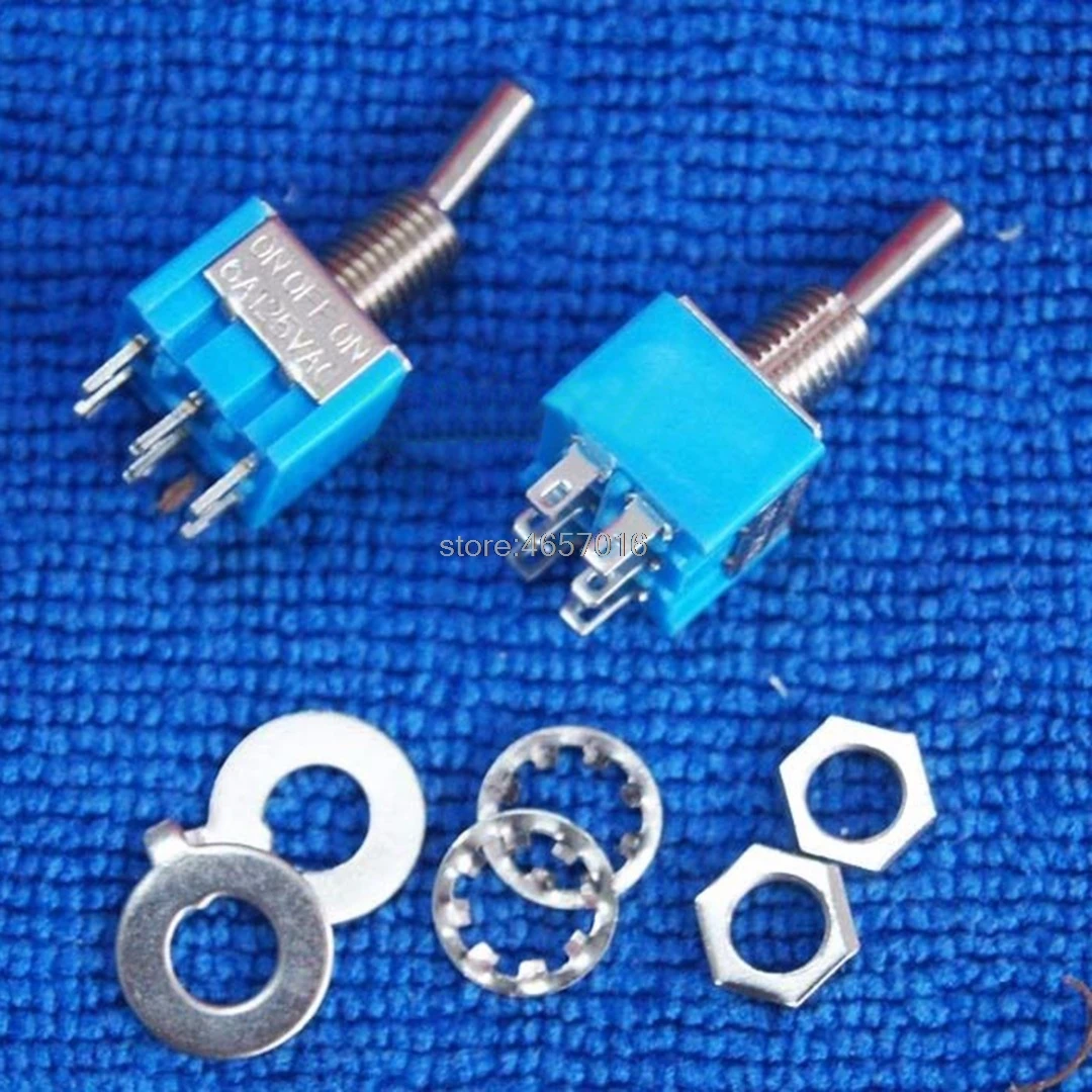 10Pcs Dpdt ON-ON 2 …