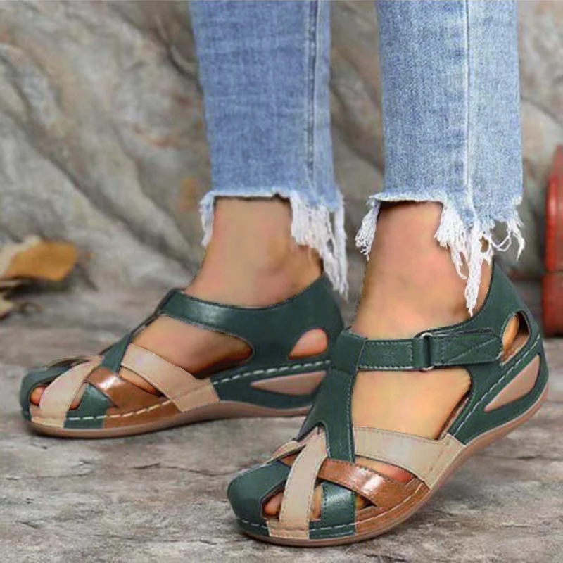 Summer Sandals Women Shoes Outdoor Walking Shoes Non-Slip Sandals Ladies Wedge Sandals Woman Casual Sandal Women Footwear Female