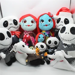 1piece Tim Burton’s Nightmare Before Christmas Sally and jack Plush Toys Zero dog Stuffed Toys Halloween Gifts Valentines Gift