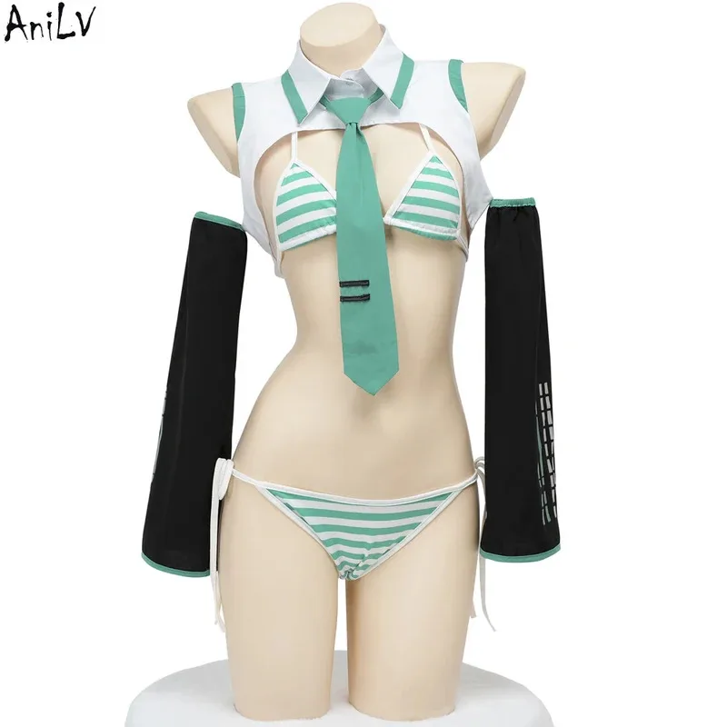 

AniLV Anime Game Girl Vocol Uniform Cosplay Idol Group Costume