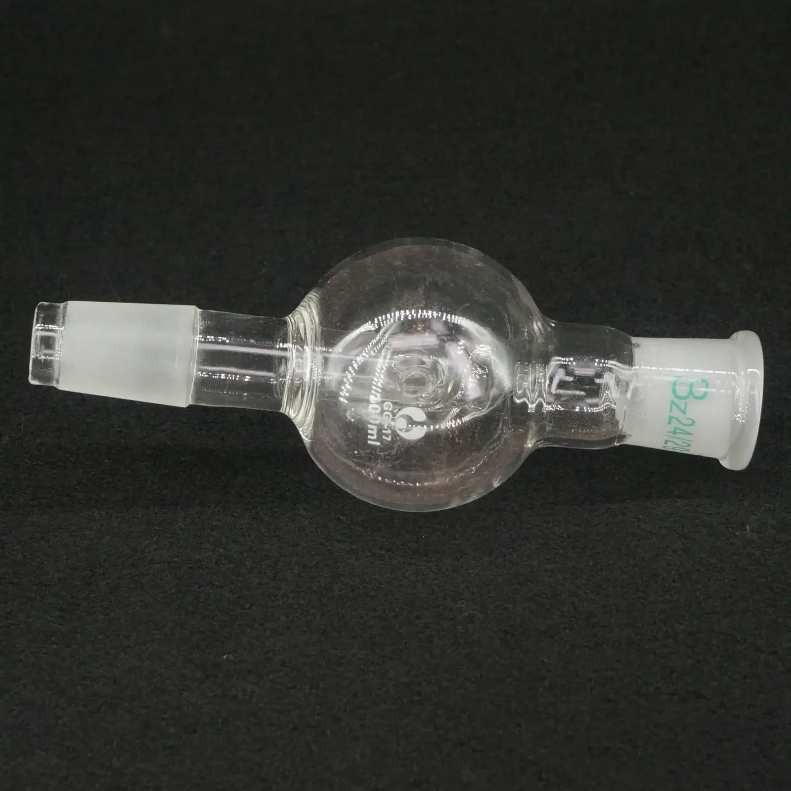 100ml Bump Trap 24/29 to 24/29 Ground Joint Lab Glass Rotary Evaporator