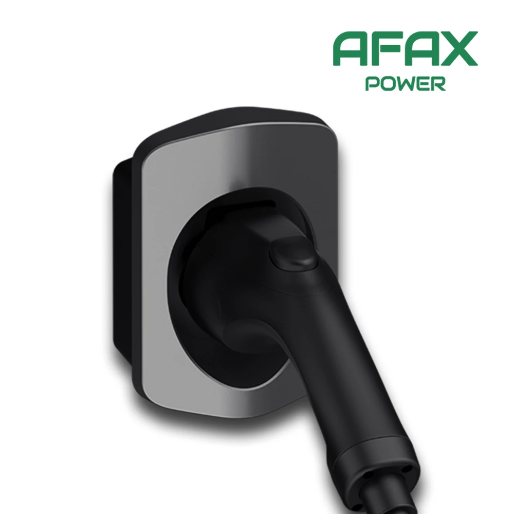 AFAX EV Charger Holder Holster Dock For Electric Vehicle Type 2 Charging Cable Extra Protection Leading Wallbox