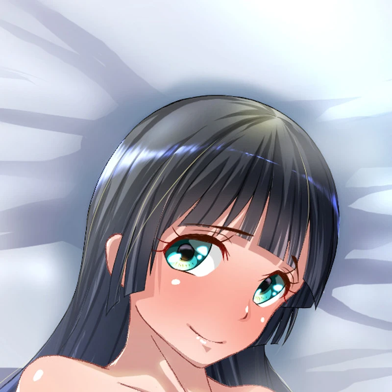 

Dakimakura Anime Pillow Cover Sill Plain Double Sided Print 2Way Cushion Cover Xmas Gifts