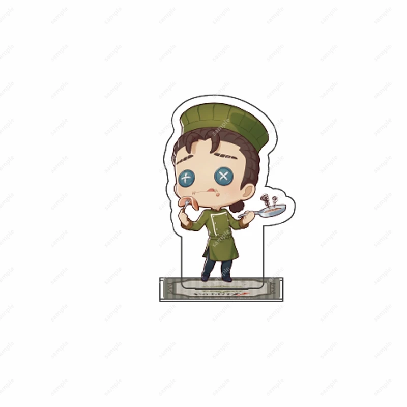 Game Identity V Acrylic Stand Doll Anime Emma Woods Perfumer Mercenary Mini Figure Model Plate Cosplay Toy for Gift