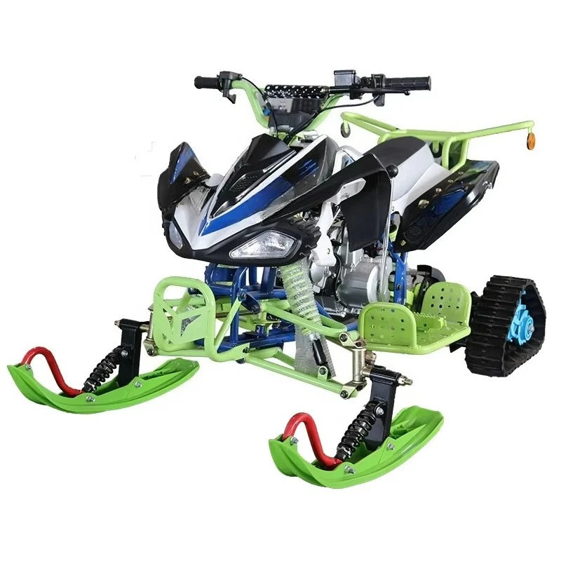 Snowmobile Motorcycle Sleigh Tracked Adult Four Wheel Reverse Snowmobile