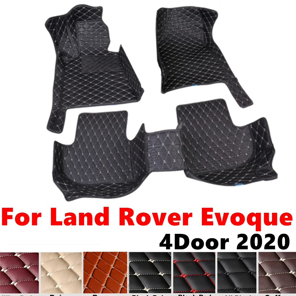 

Car Floor Mats For Land Rover Evoque 4Door 2020 Custom Fit Front & Rear Floor Liner Cover Foot Pads Carpet Interior Accessories