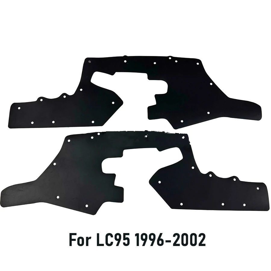 Wooeight 2x Mud Flaps For Toyota Land Cruiser Prado LC95 1996-2002 LC150 LC120 Splash Guards Mudflaps Fender Liners Shield Seal