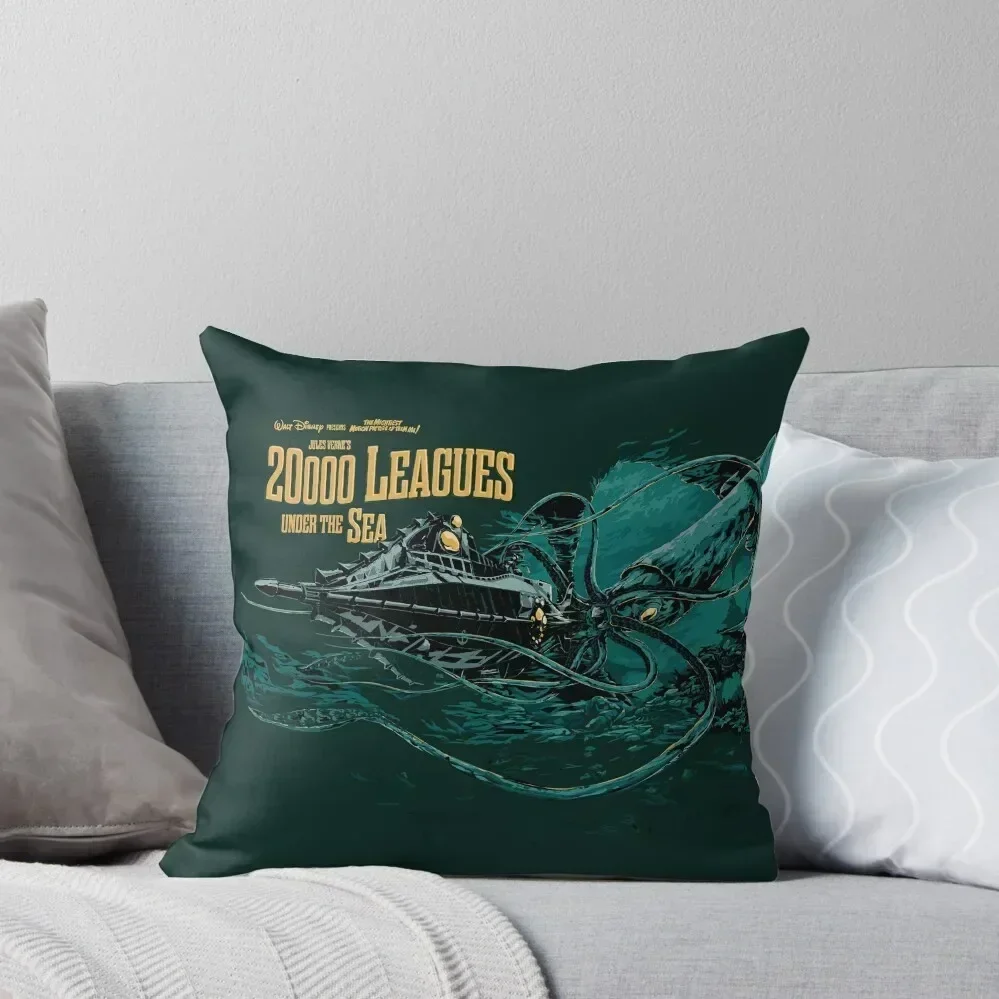 

20000 leagues under sea JV Throw Pillow Marble Cushion Cover Sofa Cushions pillow