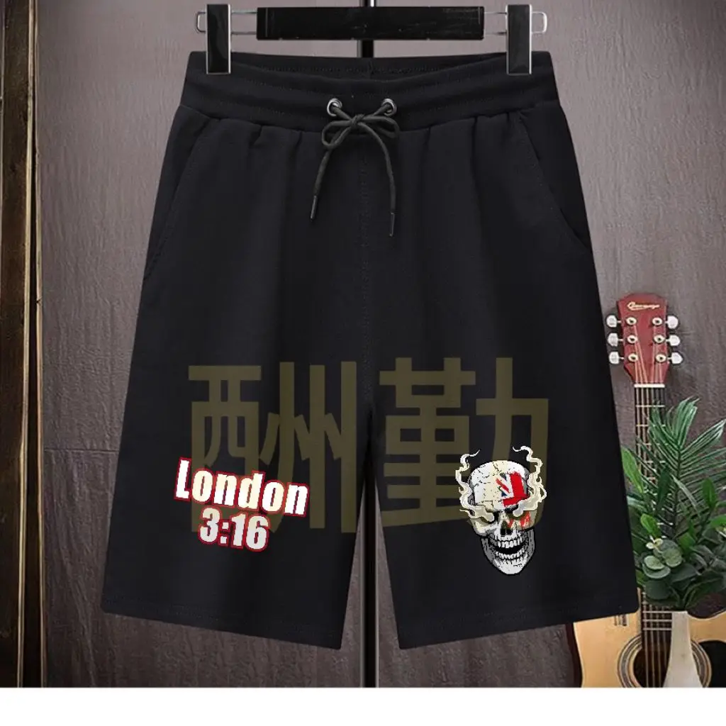 

2025 new WWE Cold Stone Austin Stone Cold Steve Austin casual sports loose shorts