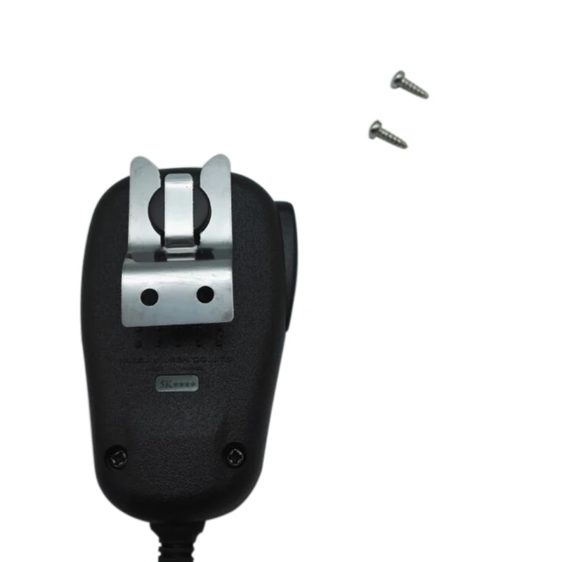 Soporte/clip de micrófono de Metal TTKK 3X caliente-tornillo para CB/Radio Ham-MH2