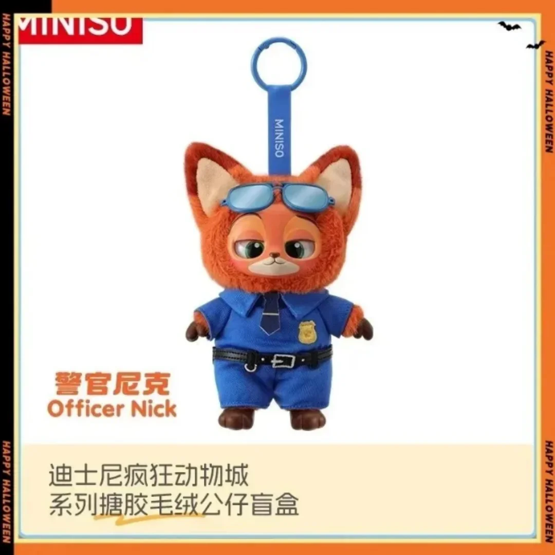 الأصلي ديزني حديقة الحيوان الفينيل القطيفة دمية صندوق أعمى سلسلة جودي نيك الرسوم المتحركة أفخم دمية نادر نمط أفضل هدية صندوق مفاجأة