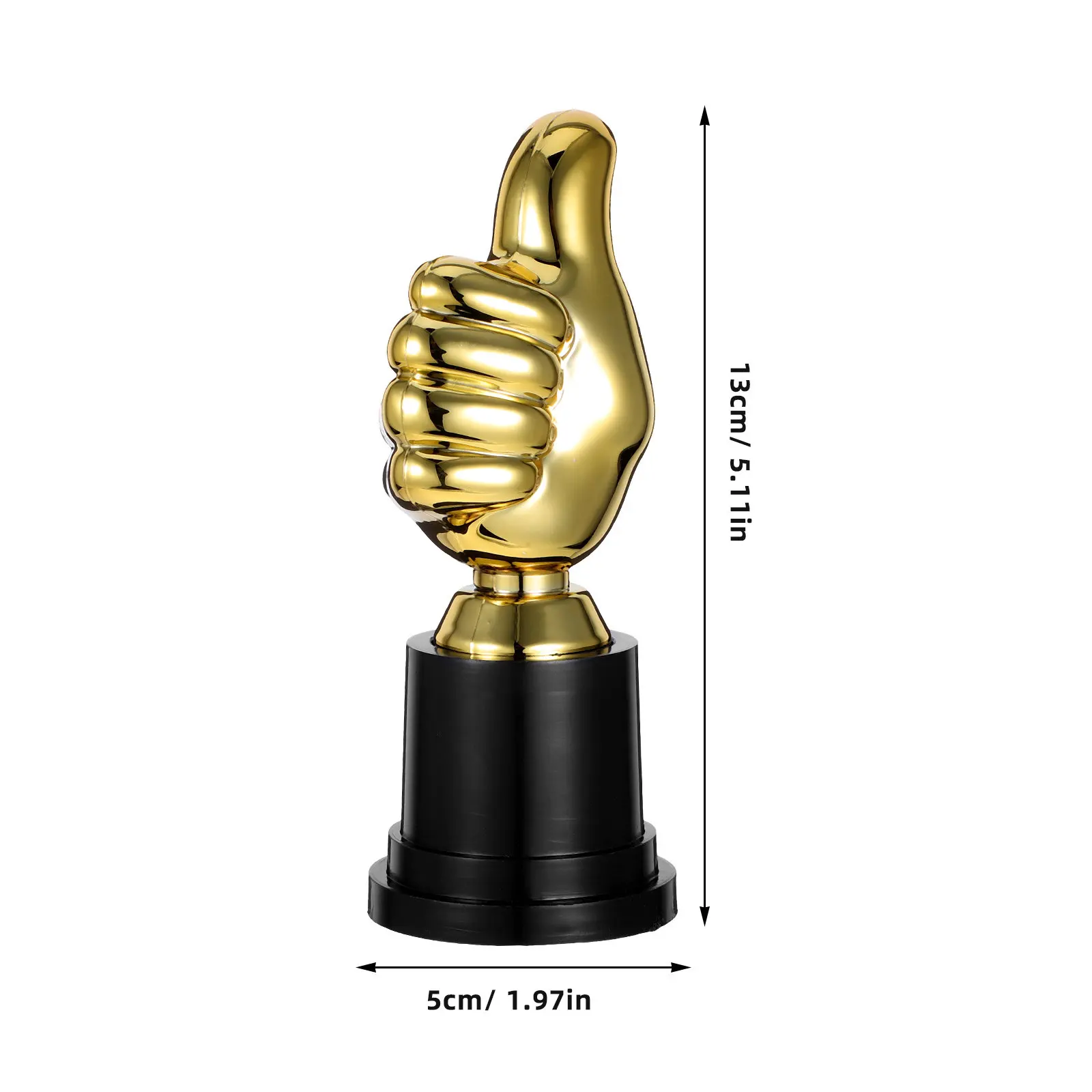 Lightweight Safe Plastic Trophy for Childrens Competitions Classroom Supplies Track and Field Days Sports Banquet