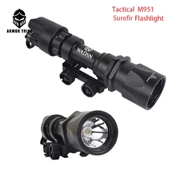 Tactical Surefir M951 LED Version Super Bright Hunting WADSN Flashlight Weapon Lamp Scout Lights With Remote Pressure Switch